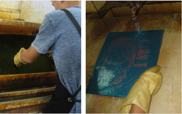 Etching process 4 and 5