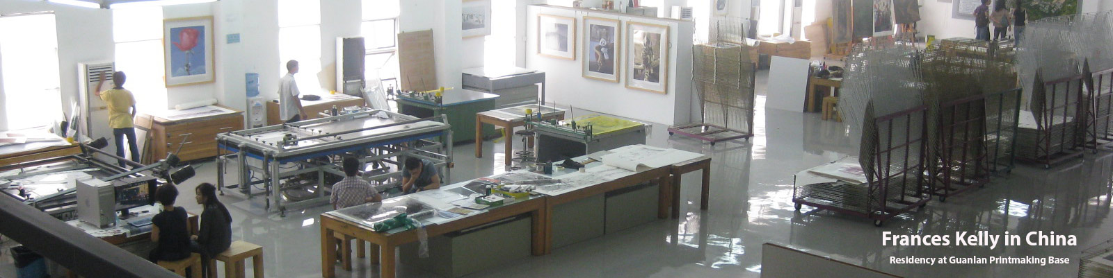 Print workshop in China